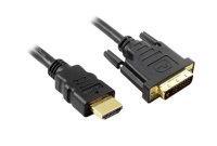   Greenconnect HDMI 19M Plug - DVI 25M Plug 3.0m GC-HD2DVI1-3m