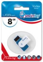 - SmartBuy Vortex (SB8GBVox-B) USB2.0 Flash Drive 8Gb (RTL)