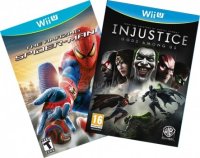    Nintendo Wii Injustice: Gods Among Us + The Amazing Spider-man [WiiU]