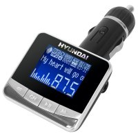  FM- Hyundai H-FMT12 black SD/MMC USB PDU MP3 WMA (H-FMT12)