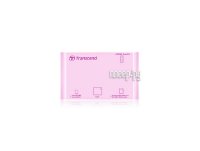  Transcend Compact Card Reader P8 TS-RDP8R Pink
