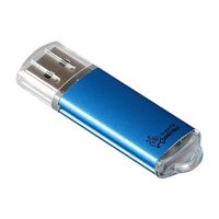 - USB Flash Drive 8Gb - Smartbuy V-Cut Blue SB8GBVC-B