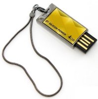 USB - Silicon Power USB Flash 4Gb - Touch 850 Titanium SP004GBUF2850V1T