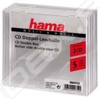  Hama H-44752 Jewel Case  2xCD 5  ()