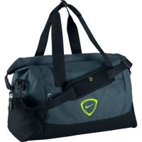  NIKE FB SHIELD STANDARD DUFFEL/DK MAGNET GREY