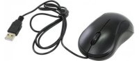  OKLICK Optical Mouse (115S) (Black) (RTL) USB 3btn+Roll,  (711636)