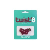   8GB USB Drive (USB 2.0) QUMO Twist Rosewood
