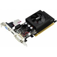 Palit GeForce 210  PCI-E 1Gb GDDR3 64bit 40nm 589/1000MHz DVI(HDCP)/VGA/HDMI OEM (NEAG2100