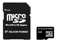 - Silicon Power  Micro SD Class 4 4 GB