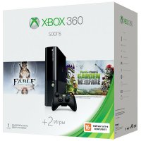   Xbox 360 Microsoft 500GB+Plants vs Zombies+Fable Anniv. (3M4-00014)