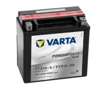   VARTA Powersports AGM 512 014 010 A514, 12  (YTX14-4/YTX14-BS)
