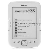   Digma T635 6" E-Ink HD Pearl capacitive touch 600Mhz 128Mb/4Gb/microSDHC 