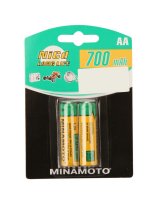  AA - MINAMOTO 700 mAh NiCd (2 )