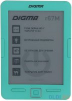   Digma R62B 6" E-Ink Carta 800x600 600MHz, 4Gb, microSDHC,   