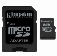   Kingston microSD Card 2GB + ADP
