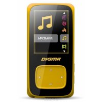 Digma Cyber 2 4Gb, Yellow mp3-