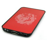    HDD 2.5" AgeStar SCB2A8 (RED) USB2.0+eSATA, +, 
