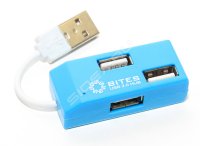  USB HUB 4  (5bites HB24-201BL) ()