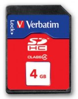   microSD 4GB Verbatim microSDHC Class 4