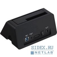   AgeStar 3UBT4 (BLACK) 2, 5", 3, 5" SATA HDD USB 3.0 , USB 2.0