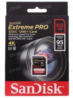   SD 512Gb SanDisk Extreme Pro (SDSDXPA-512G-G46) SDXC Class 10