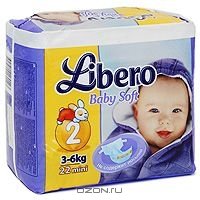 Libero  "Premium Baby Soft" Eco Teck Mini Pack 3-6  (26 ) 7322540594515