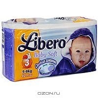  Libero Baby Soft Mega Plus Midi 4-9  (3) 90 