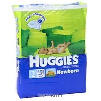 Huggies  "Newborn" Jumbo 3-6  (66 ) 5029053529721