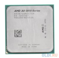  AMD A8 3870-K OEM(SocketFM1) (AD3870WNZ43GX)