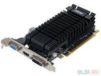  1Gb (PCI-E) MSI N720-1GD5HLP  CUDA GDDR5, 64 bit, HDCP, VGA, DVI, HDMI, Retail
