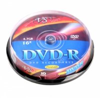  VS DVD-R 4,7 GB 16x Inkjet Printable Shrink (10 .) Shrink/10/30
