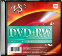  VS DVD+RW 4,7 GB 4x Slim Case (1 .) SL/1/20