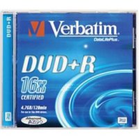 Verbatim  DVD-R DataLife Slim Color 4.7Gb 16x