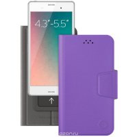 Deppa Wallet Slide M  -   4.3""-5.5"", Purple