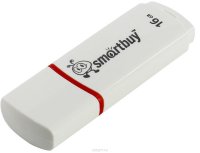 SmartBuy Crown 16GB, White USB-