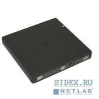   3Q Slim DVD RW Slim External (3QODD-T107-PB08), USB 2.0, Black (Retail)