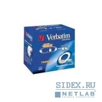  CD-R Verbatim 43342, CRYSTAL AZO, 700Mb 52x (Slim Case, 10 .)
