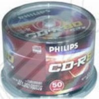  CD-R Philips 700Mb 48-52x Cake Box (50 ) (CR7D5JB50/97)