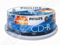 CD-R Philips 700Mb 52x Bulk (25 )