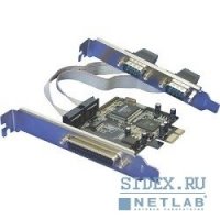  XWT-PE2S1P RTL PCI-E 2xRS232, 1xIEEE1284