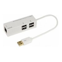 USB- USB 2.0 Prolink MP300 3- + RJ-45 ()