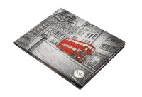   New Wallet NW-022 Red Bus