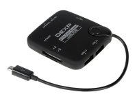 - DEXP OTG VCR717 + USB Hub Black