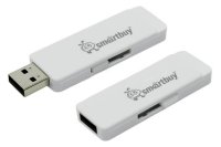 - USB Flash Drive 4Gb - SmartBuy Dash White SB4GBDH-W