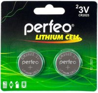  Perfeo CR2025/2BL Lithium Cell 2 