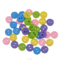   Buttons Galore & More "Tiny Buttons", : , , , 