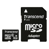   SDHC Micro Transcend TS8GUSDHC6
