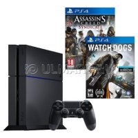   Sony Playstation 4, 1TB + Assassin"s Creed Syndicate + Watchdogs