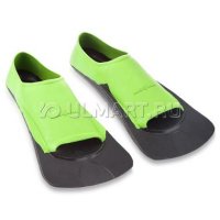  MADWAVE Fins Training II Rubber, 36-38, Green/Black