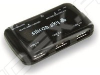  USB 2.0, 3 USB  (Silicon Sky Multi-function SCH3XAU2) ()